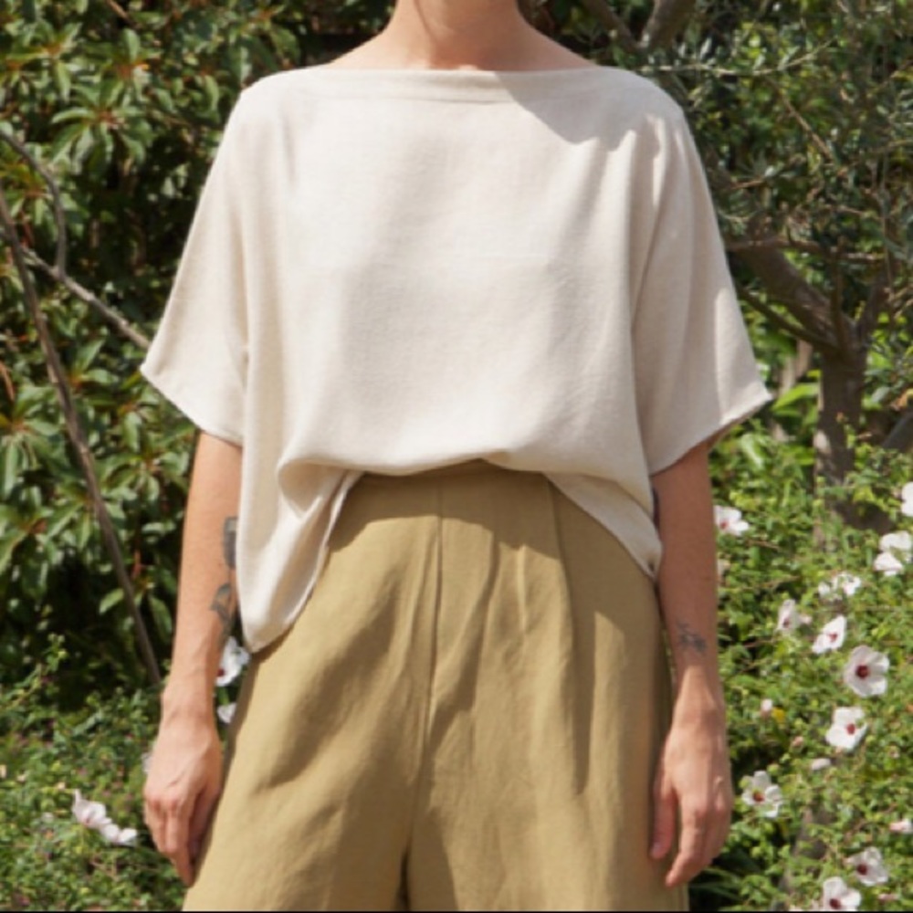 OZMA of California - Margot Top in Rye NWOT -LARGE
